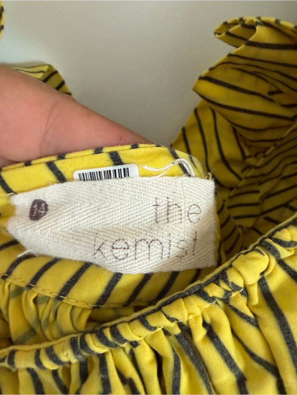 The Kemist Viral Yellow Ruffle Dress UK Sz 14 - Picture 6 of 10